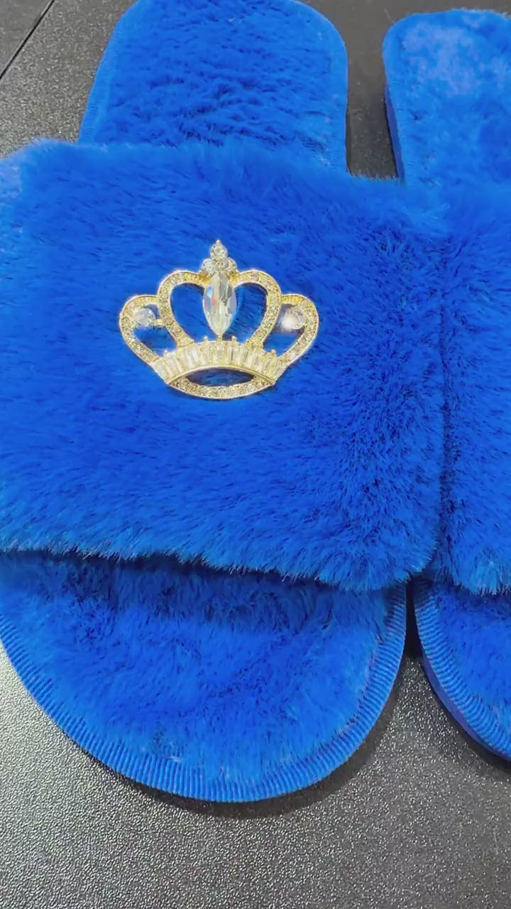 Queen Crown Slippers for Women