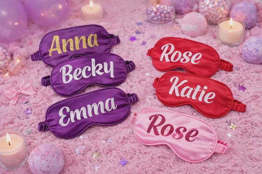 Kids Satin Personalized Sleep Masks