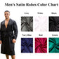 Customized Men's Satin Robe