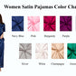 Set of 15 Satin Pajama Sets Long Sleeves +Pants