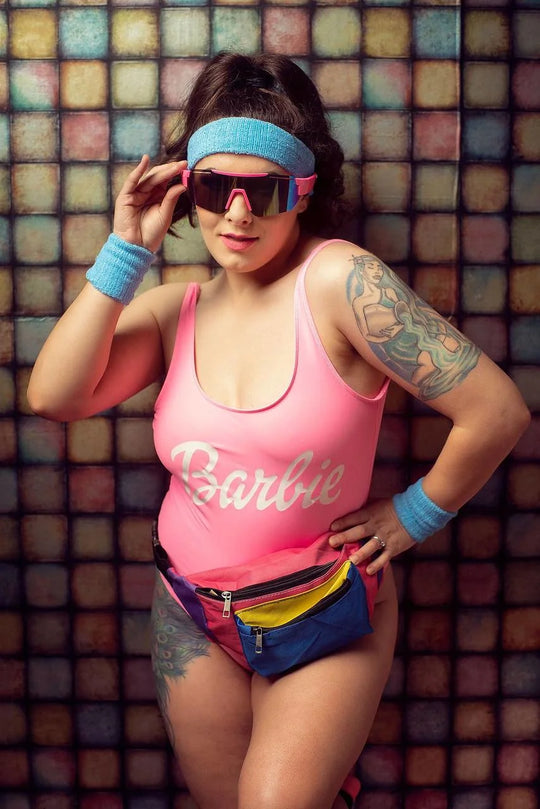 Stylish Retro - inspired Barbie Swimsuit - Style1