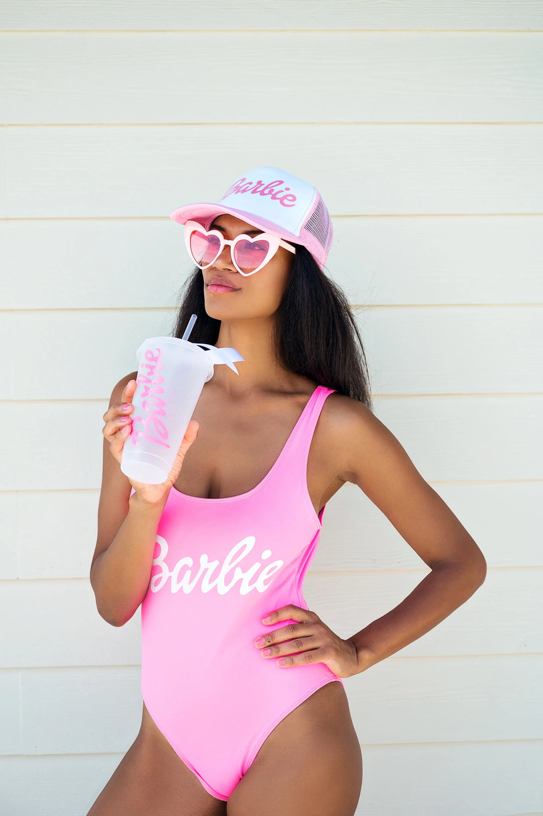 Stylish Retro - inspired Barbie Swimsuit - Style1
