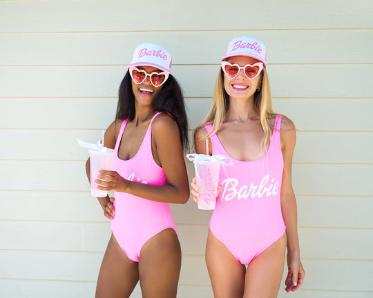 Stylish Retro - inspired Barbie Swimsuit - Style1