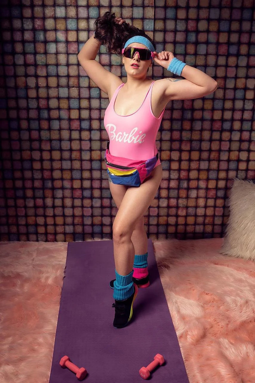 Stylish Retro - inspired Barbie Swimsuit - Style1