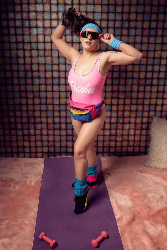 Stylish Retro - inspired Barbie Swimsuit - Style1