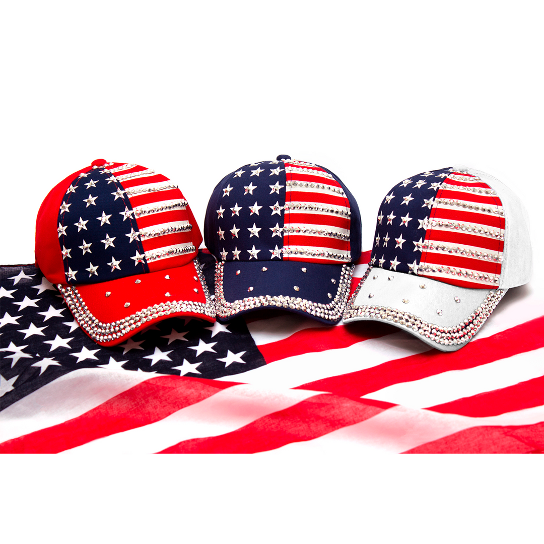 American Flag Cap 4th of July Independence Day