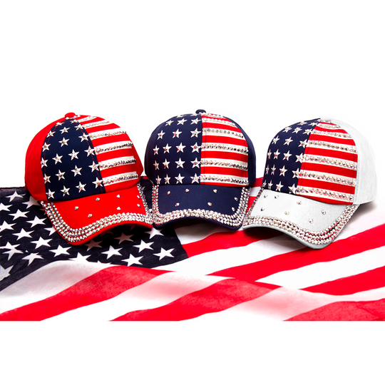 American Flag Cap 4th of July Independence Day