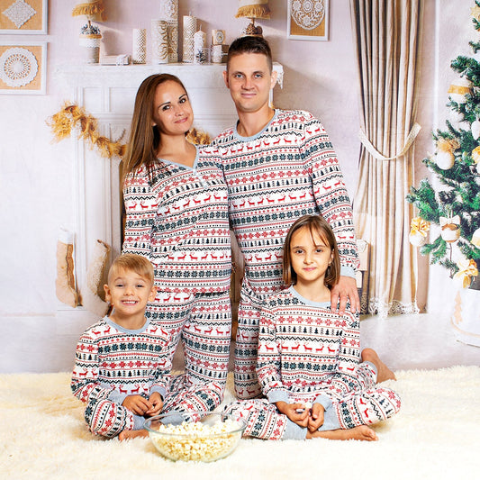 Reindeer Christmas Family Photoshoot Pajamas