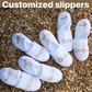 Bridal Shower Custom Closed Toe Slippers style1
