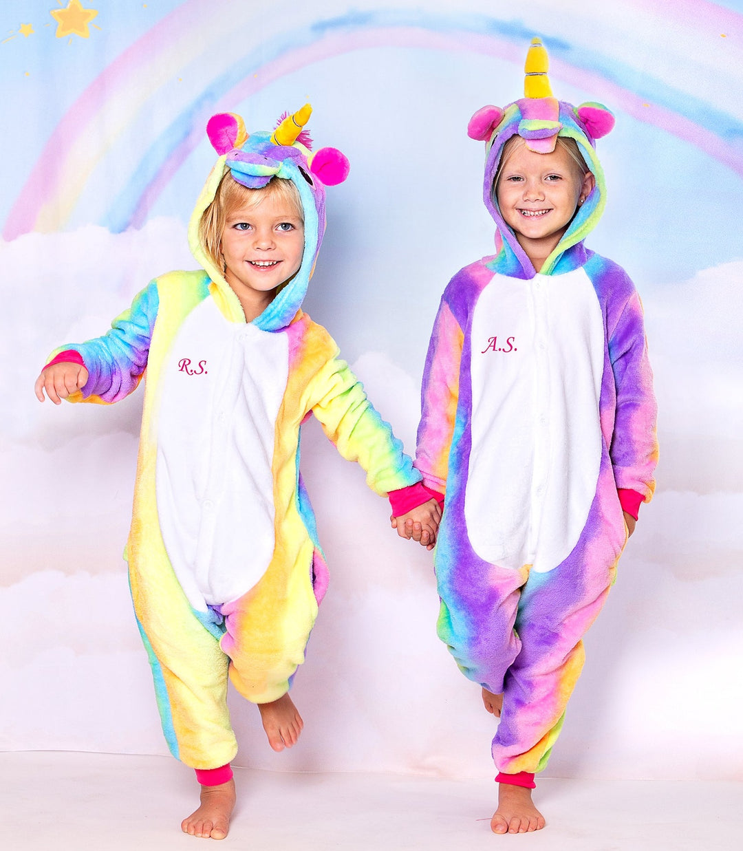 Unicorn Custom Pajama Set for kids- Halloween Outfit – Sunny Boutique Miami
