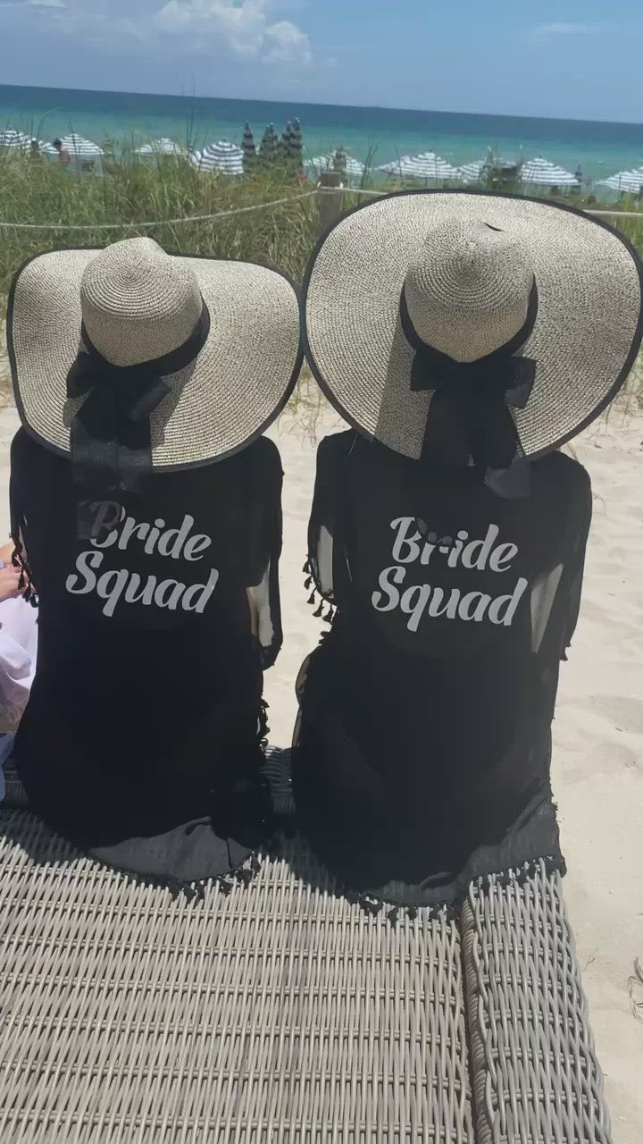 Bridesmaid Beach Cover Up with Tassels