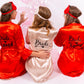 Set of 10 Bridesmaids Satin Robes
