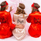 Set of 7 Bridesmaids Satin Robes