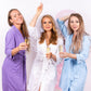 Set of 9 Waffle Knit Bridesmaids Robes