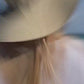 Women's Floppy Sun Hat with Black Ribbon