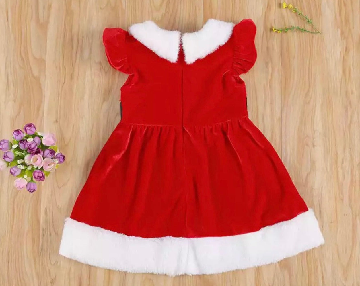 Santa Toddler Girl Dress