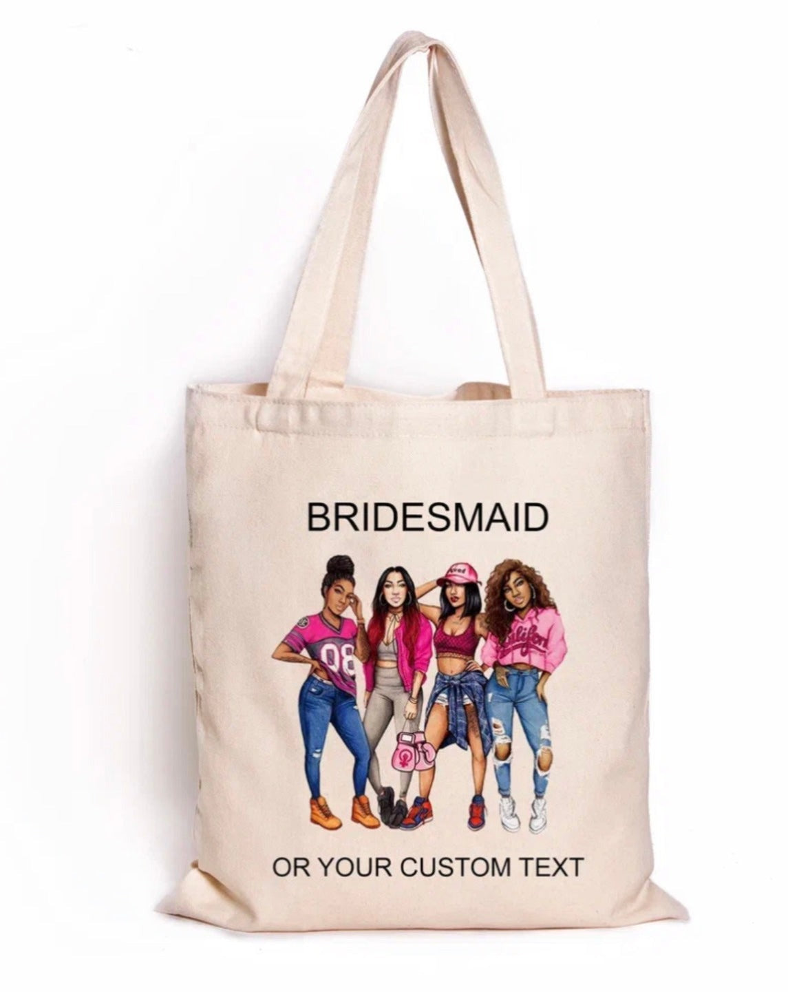 Custom Bridesmaid Tote bags Bachelorette Gifts style4