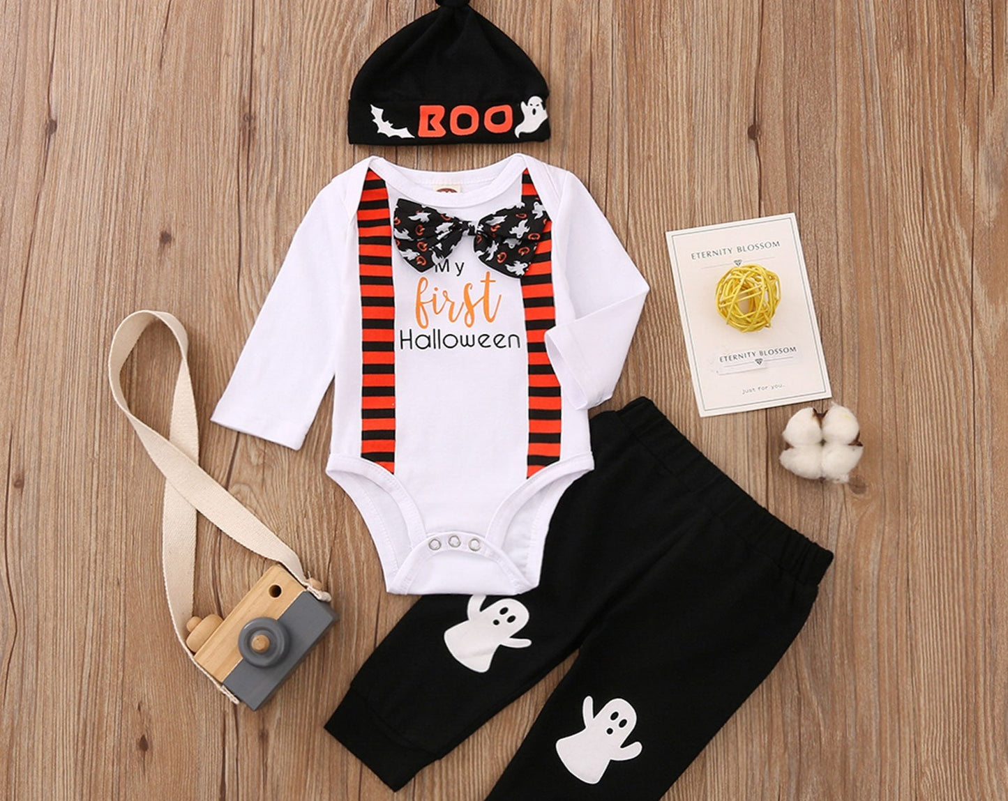 First Halloween Baby Custom Outfit