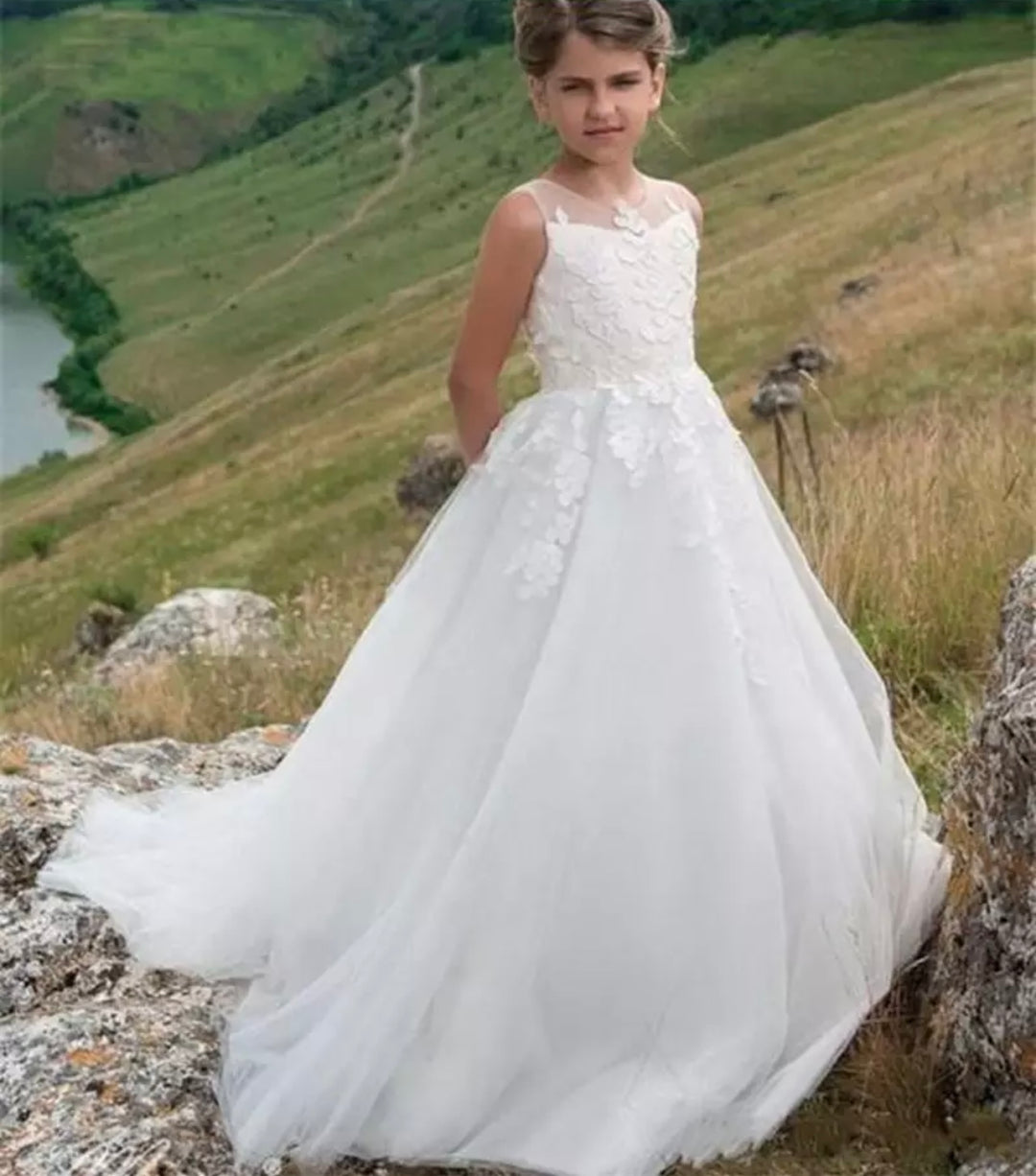 Flower Girl Dress First Communion Dress Sunny Boutique Miami Flower Girl Dress First Communion Dress Sunny Boutique Miami