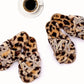 Bachelorette Party Leopard Fluffy Cross Slippers-patches