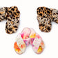 Mrs Pearls Fluffy Cross Slippers