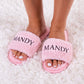 Bachelorette Party Customized Fluffy Slippers