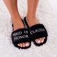 Bachelorette Party Customized Fluffy Slippers