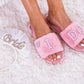I DO CREW Custom Fluffy Slippers