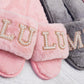 I DO CREW Custom Fluffy Slippers
