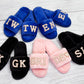 Bride and Bridesmaids Custom Fluffy Slippers