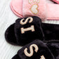 I DO CREW Custom Fluffy Slippers
