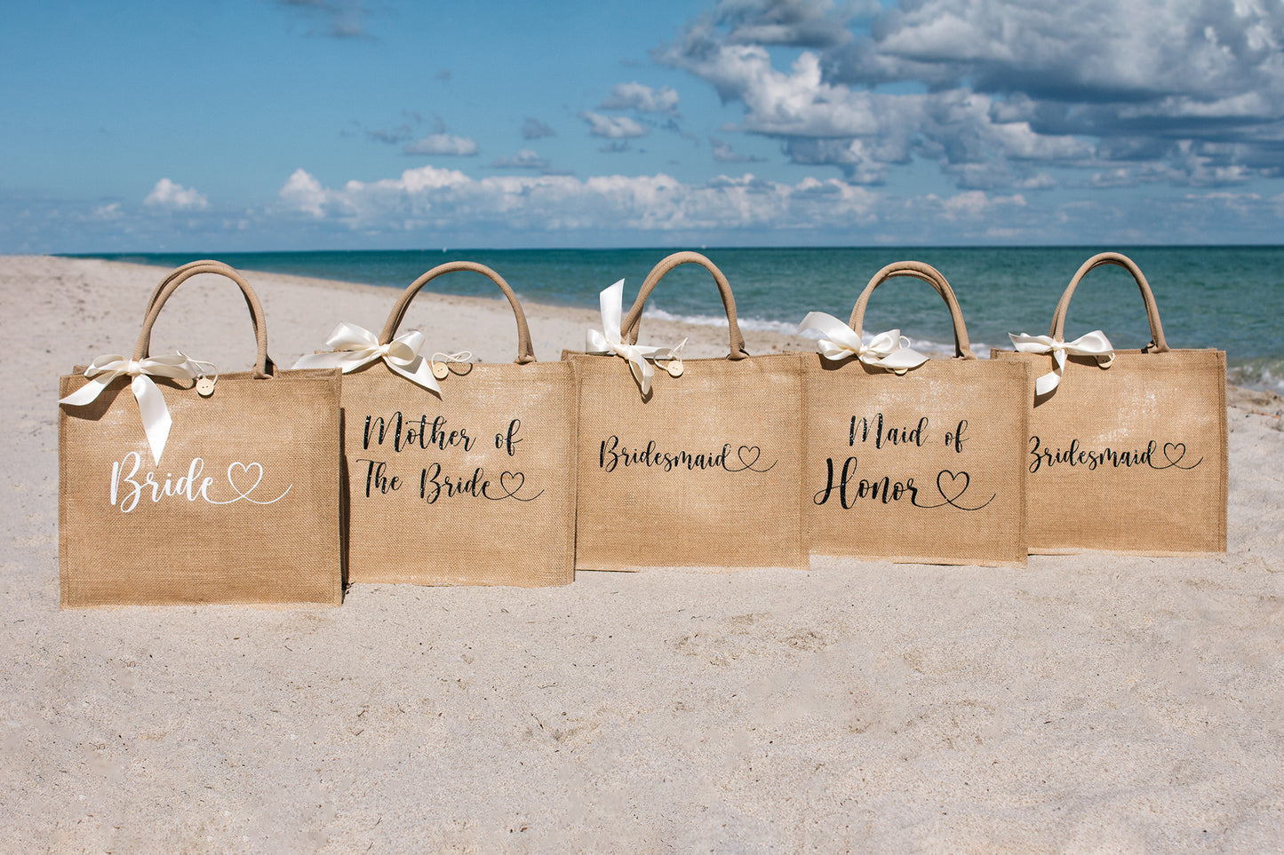 Customized Tote Bags for Whole Bride Squad - Style 7