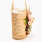 Bridal Set Floral Sun Hat with Beach Bag Style-3