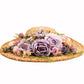 Bridal Set Floral Sun Hat with Beach Bag Style-3