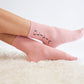 Customized Bride and Bridesmaid Matching Socks - New Style