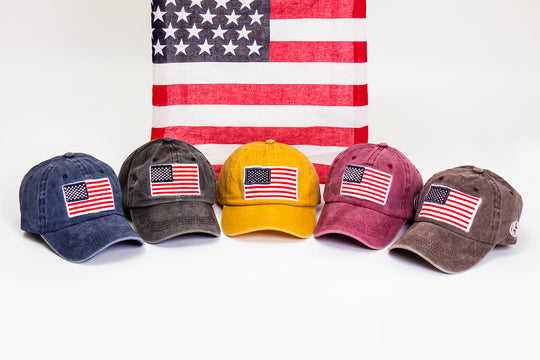 USA Flag Unisex Trucker Caps