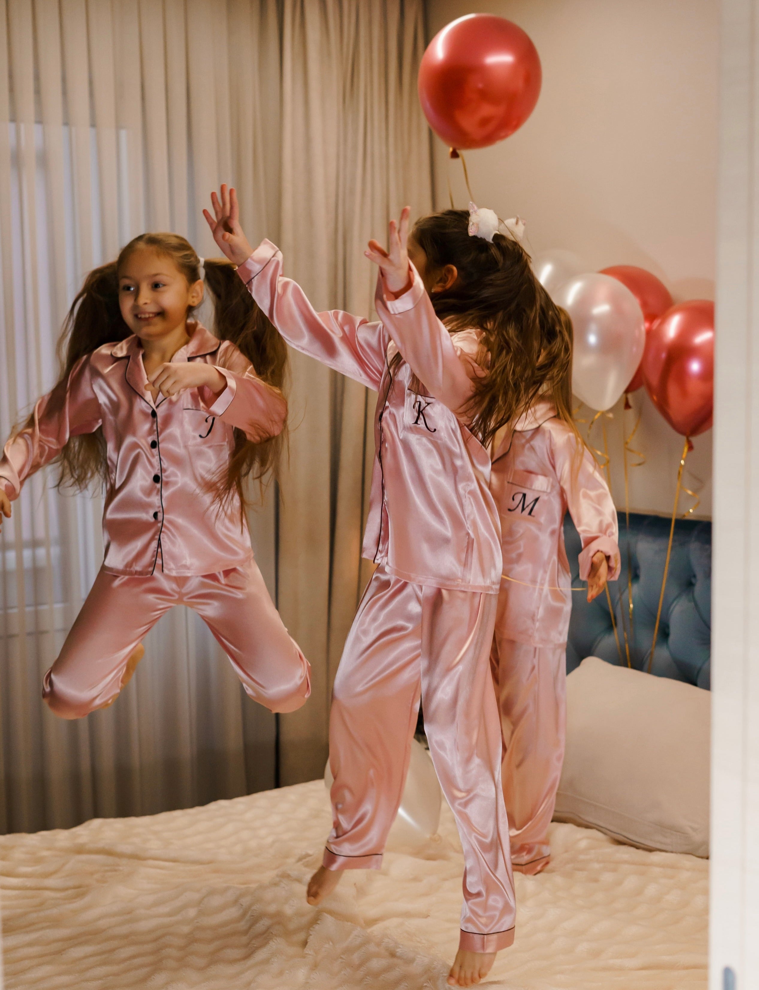 Kids outlet silky pyjamas