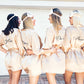 Custom Satin Robes for Bachelorette, Sleepover , Spa, Slumber Parties - alfresco