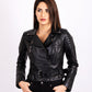 Custom Genuine Leather Bridal Jacket