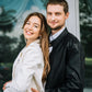 Custom Wedding Faux Leather Jackets for Bride and Groom- autumn