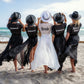 Bride and Bridesmaids Custom Beach Long Cover Ups