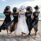 Bridesmaid Neon Beach Long Cover Up