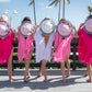 Bridesmaid Floppy Sun Hats with Chain