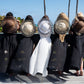 Bridesmaid Floppy Sun Hats with Chain