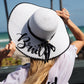 Women's Floppy Sun Hat with Pearl