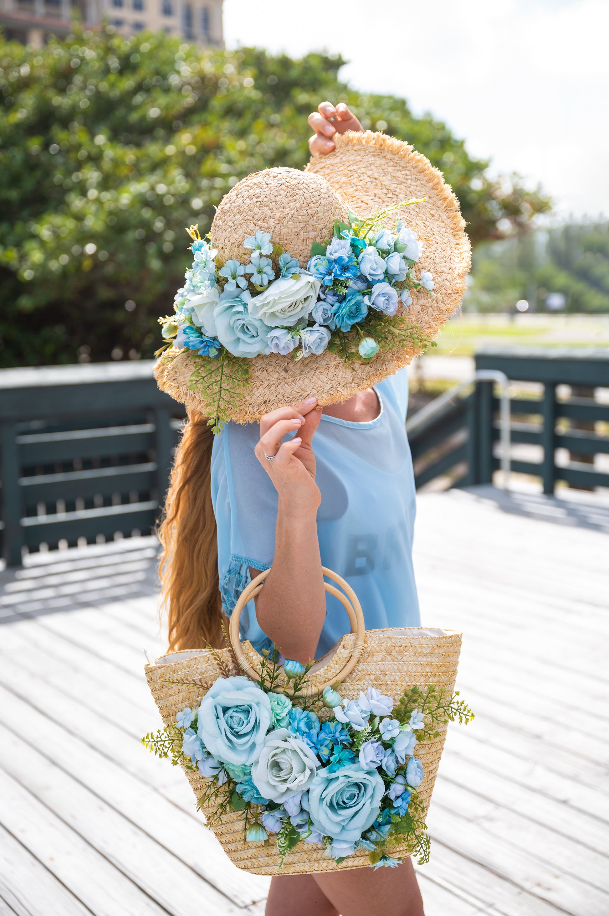 Personalized Living My Best Life (or Your Choice of Wording) Beach Hat -  The White Invite