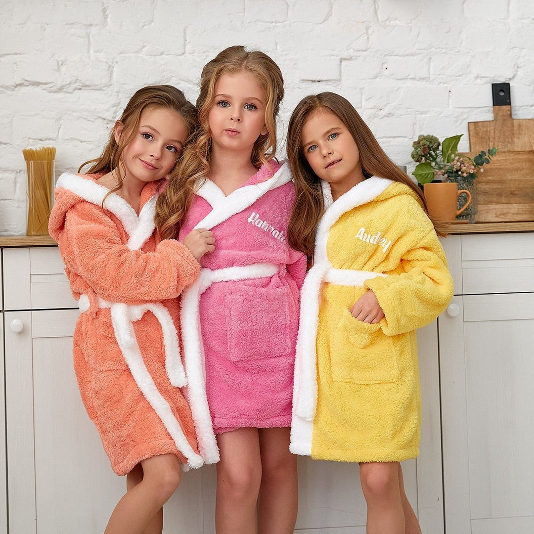 Spa Custom Bunny Bathrobes for Kids