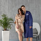 King and Queen Satin Robes