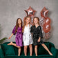 Set of 15 Flower Girl Kids Satin Robes-Script