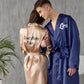 King and Queen Satin Robes